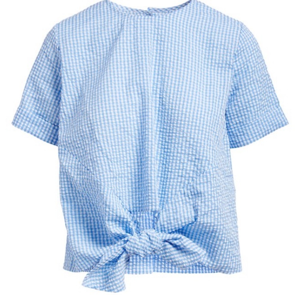 SADIE & SAGE BLUE KNOT TOP SIZE S
